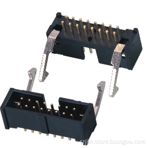 pitch 2.54mm 2.0mm 1.27mm 1.0mm Male Shrouded PCB Header Connector